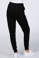 Black Drawstring Sweatpants