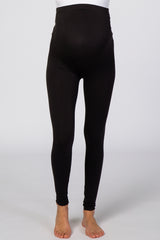 Black Cake Maternity Butter Recycled Maternity Legging