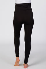 Black Cake Maternity Butter Recycled Maternity Legging