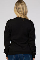 Black Mama Maternity Sweatshirt