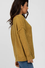 Mustard V-Neck Sweater