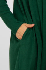 Green Cowl Neck Dress