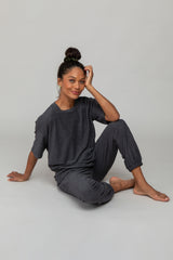 Charcoal Jogger Lounge Set