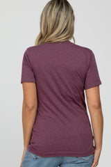 Plum Mama Short Sleeve Maternity Top