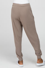 Taupe Ribbed Jogger