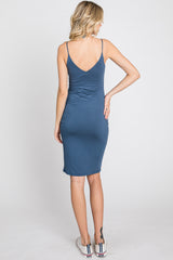 Denim Blue Thin Strap Dress