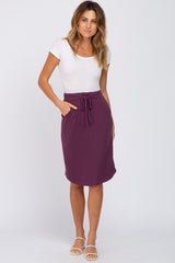 Plum Skirt