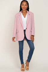 Pink Oversized Blazer