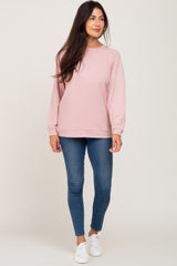 Light Pink Long Sleeve Top