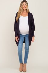 Navy Knit Maternity Sweater