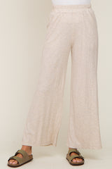 Beige Thermal Lightweight Lounge Pants