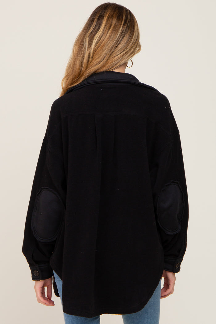 Black Fleece Lightweight Maternity Coat