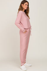 Mauve Soft Knit Long Sleeve Set