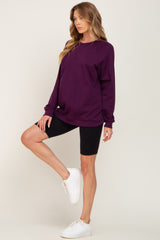 Plum Long Sleeve Top