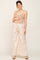 Cream Drawstring Wide Leg Maternity Pants