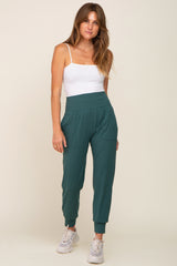 Teal Maternity Joggers