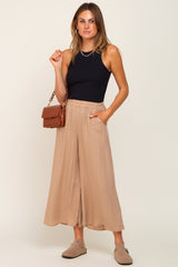 Mocha Wide Leg Pants