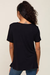 Black Basic Tee