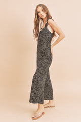 Black Printed Jumpsuit