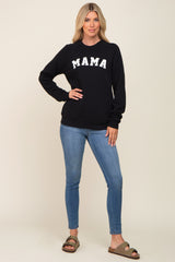 Black Mama Graphic Pullover Sweatshirt