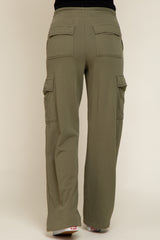 Olive Pocketed Maternity Lounge Pants