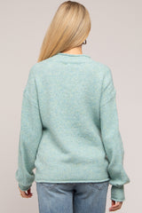 Jade Soft Knit Rolled Hem Maternity Sweater