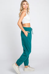 Teal Basic Fleece Sweatpants