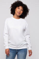Ivory Pullover Sweatshirt