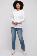 Ivory Pullover Sweatshirt