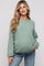 Mint Green Basic Drop Shoulder Maternity Sweater