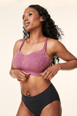 Bravado Berry Jacquard Intrigue Balconette Maternity & Nursing Bra