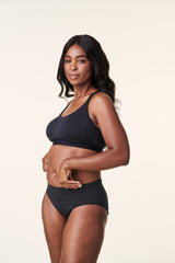 Black Tranquil Maternity & Nursing Low Impact Sports Bra