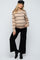 Black Corduroy Raw Hem Maternity Pants