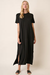 Black Two-Way Maxi Dress