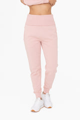 Light Pink Slim Fit Joggers