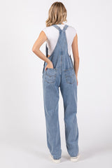 Blue Denim Front Pocket Overall