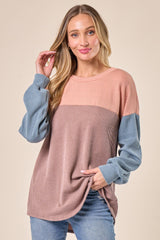 Coral Teal Sweatshirt