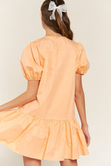 Apricot Mini Dress